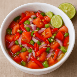 Dabu-Dabu Segar: Pendamping Pedas dari Manado